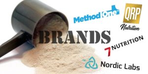 SUPPLEMENTS BRANDS : 7 Nutrition, Nordic Labs, QRP Nutrition, Method One