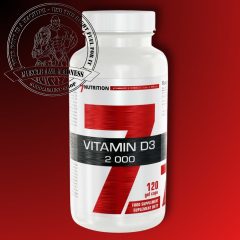 7Nutrition Vitamin D3 2000 120 caps