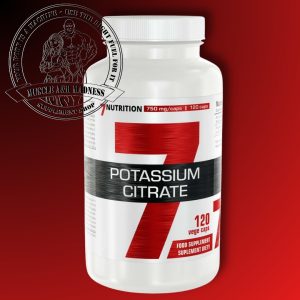 7Nutrition health Potassium Citrate 120 caps