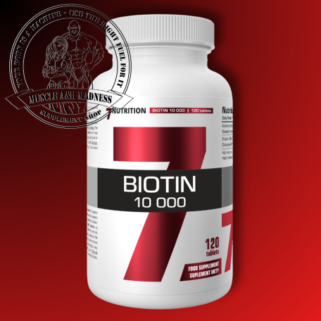 7Nutrition BIOTIN 10000 120 tabs