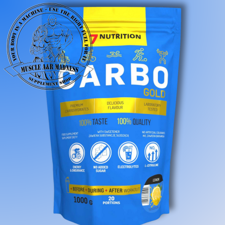 7Nutrition Carbo 1000g Lemon