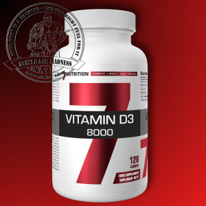 7Nutrition vitamin d3 8000 120 tabs