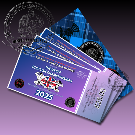 UKBFF SCOTTISH CHAMPIONSHIPS Ticket